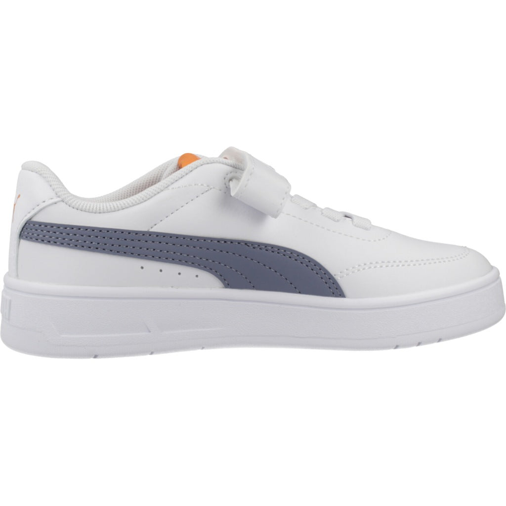 PUMA COURT CLASSIC CLEAN en color BLANCO (4)
