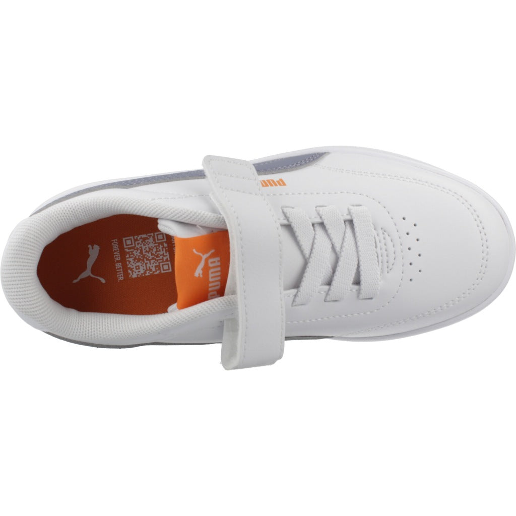 PUMA COURT CLASSIC CLEAN en color BLANCO (7)