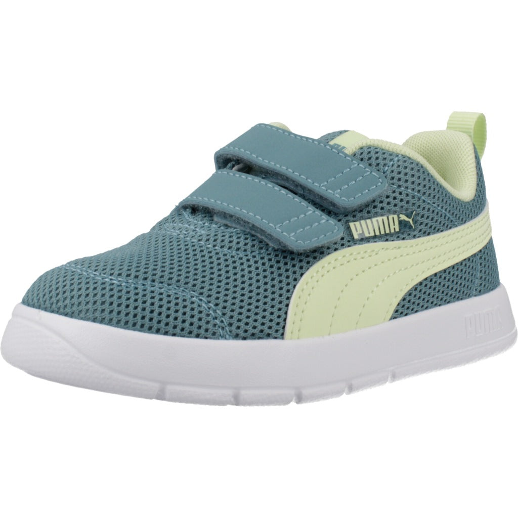 PUMA COURTFLEX V MESH en color AZUL (1)