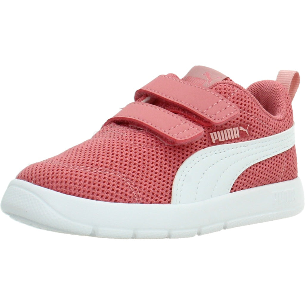 PUMA COURTFLEX V MESH en color ROSA (1)