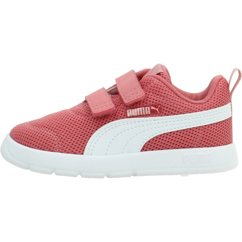 PUMA COURTFLEX V MESH en color ROSA (2)