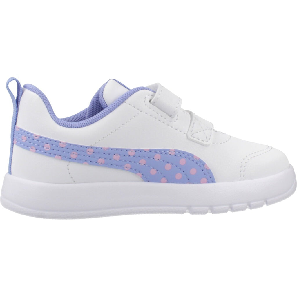PUMA COURTFLEX V DOTTY V en color BLANCO (4)