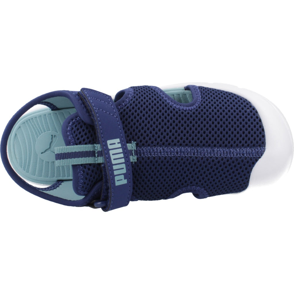 PUMA FUN RACER SANDAL MESH en color AZUL (6)