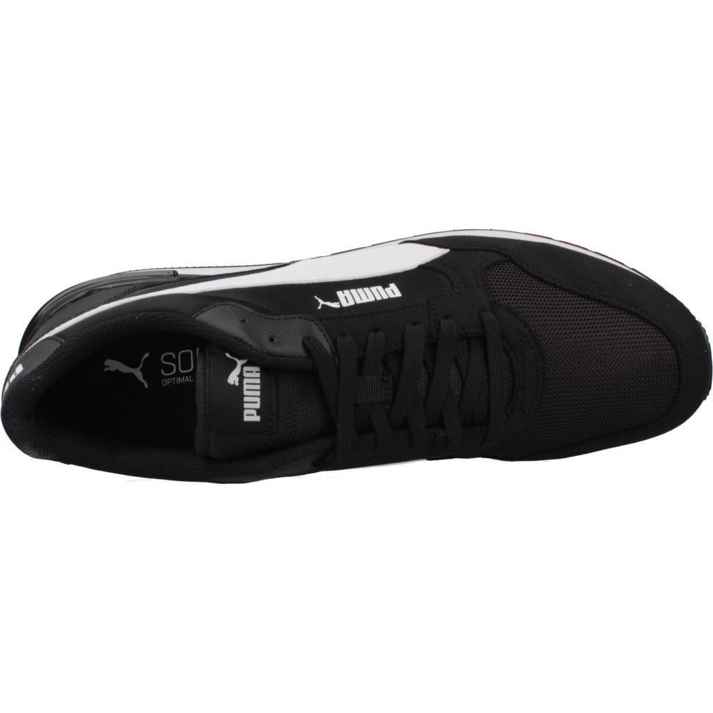PUMA ST RUNNER V NL MESH en color NEGRO (7)