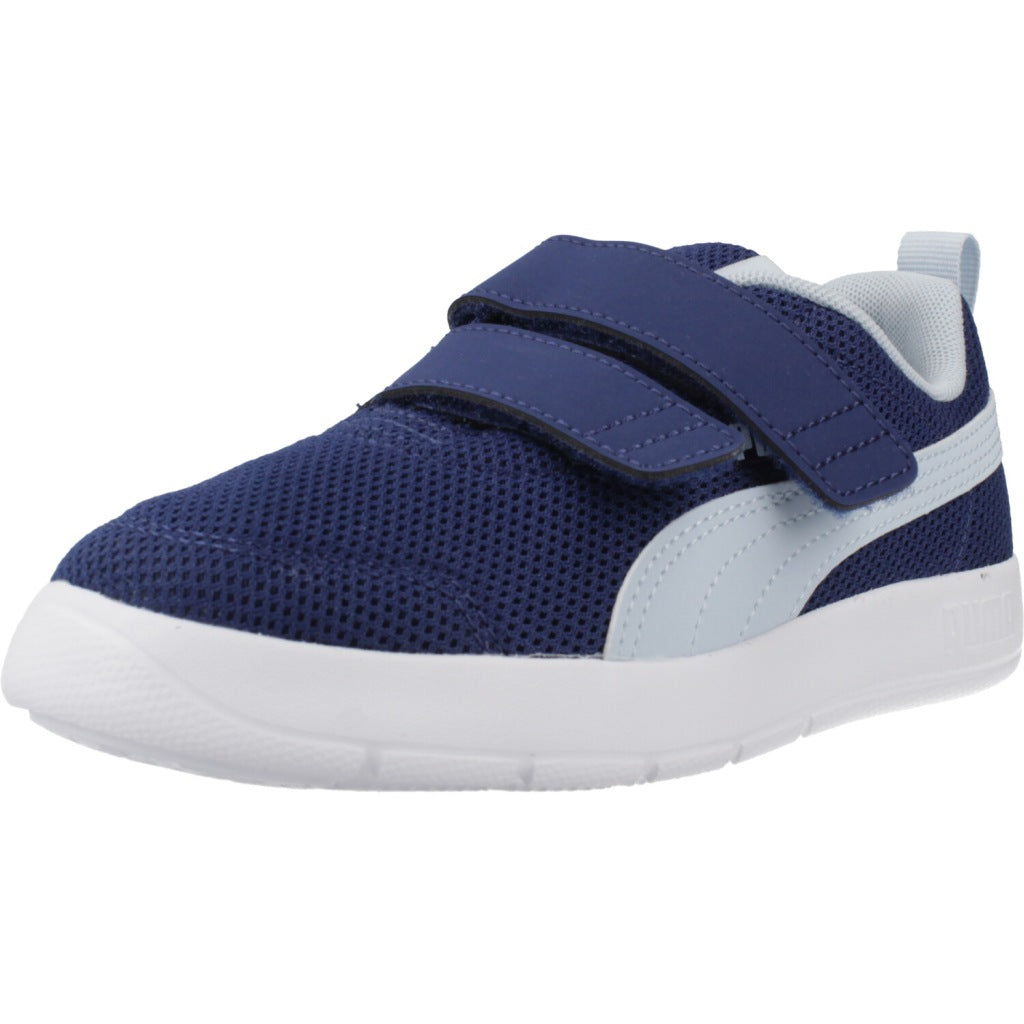 PUMA COURTFLEX V MESH en color AZUL (1)