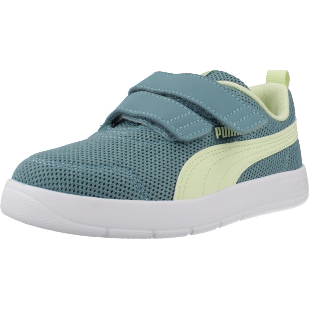 PUMA COURTFLEX V MESH en color AZUL (1)