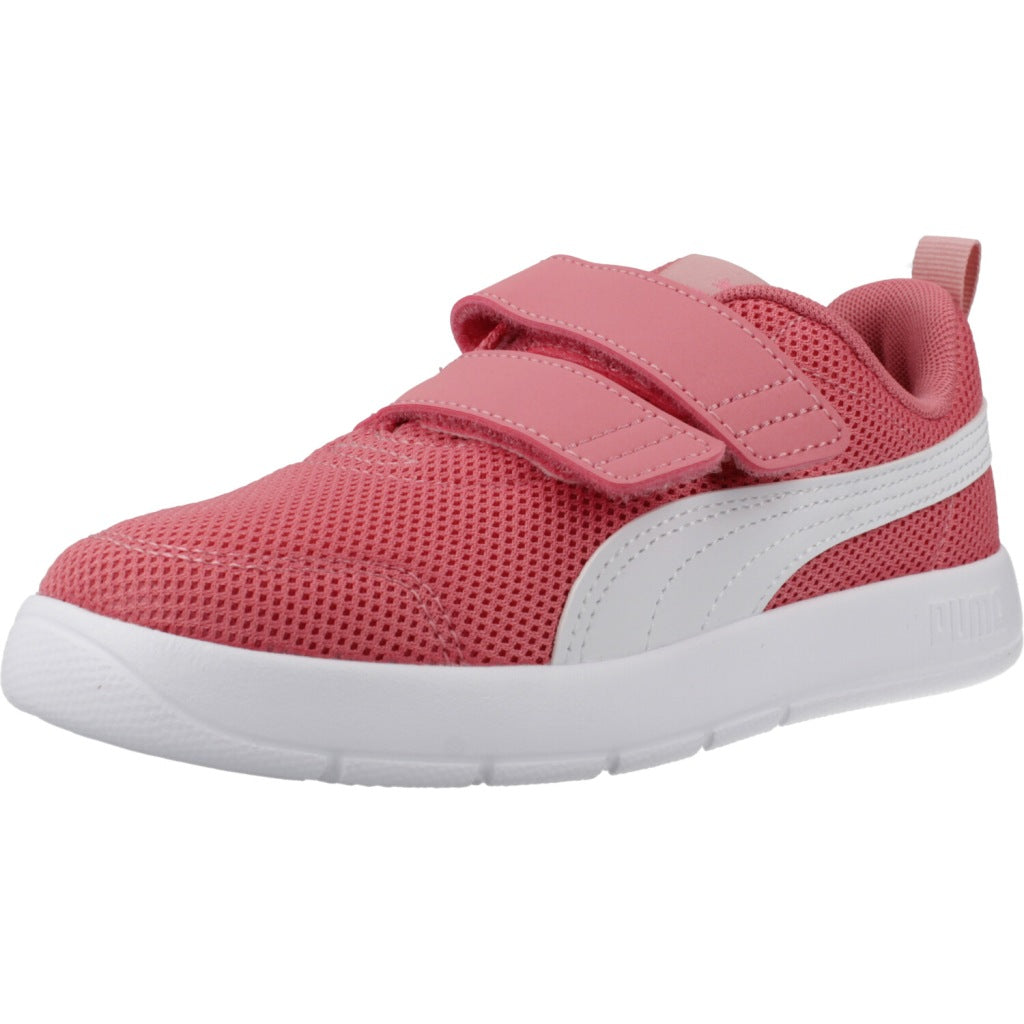 PUMA COURTFLEX V MESH en color ROSA (1)