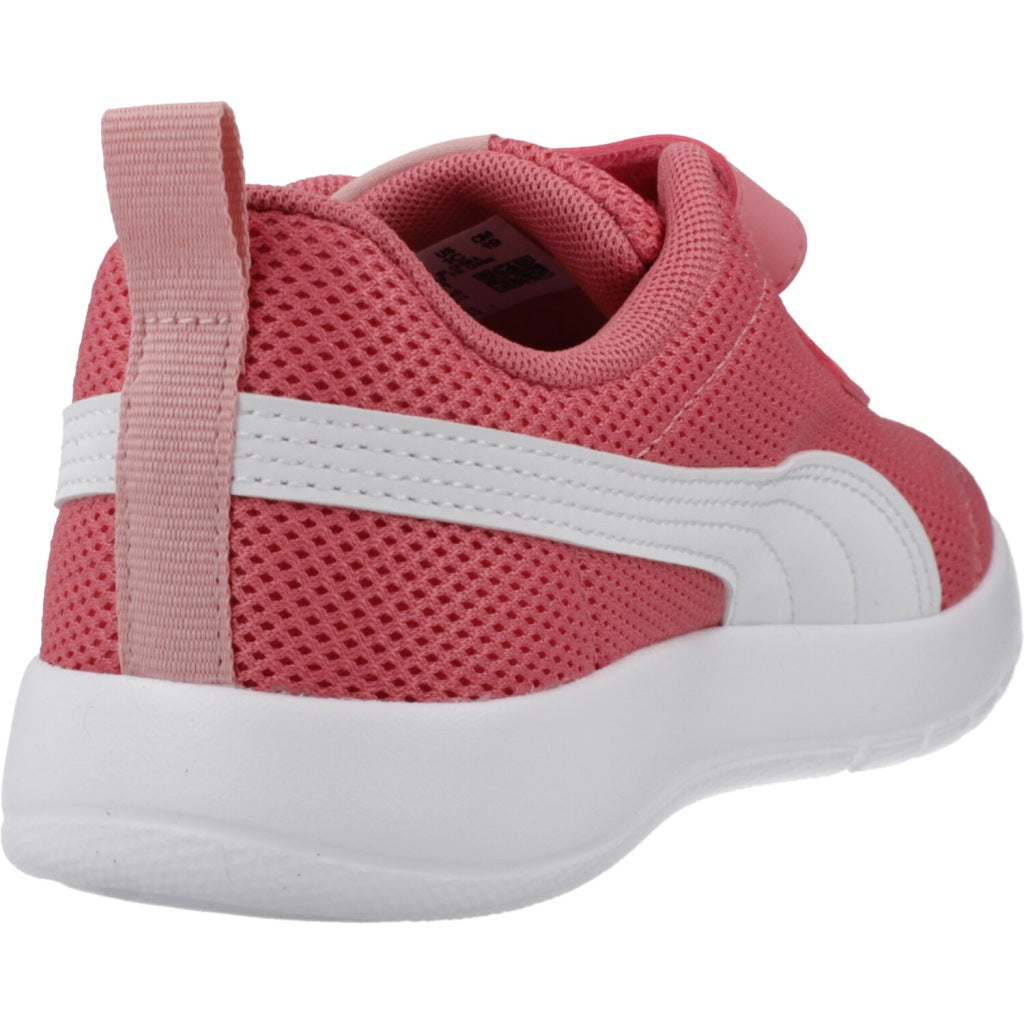 PUMA COURTFLEX V MESH en color ROSA (3)