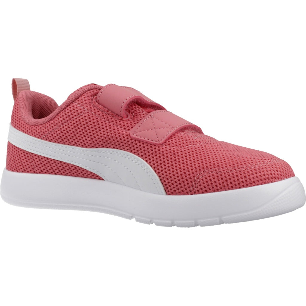 PUMA COURTFLEX V MESH en color ROSA (5)