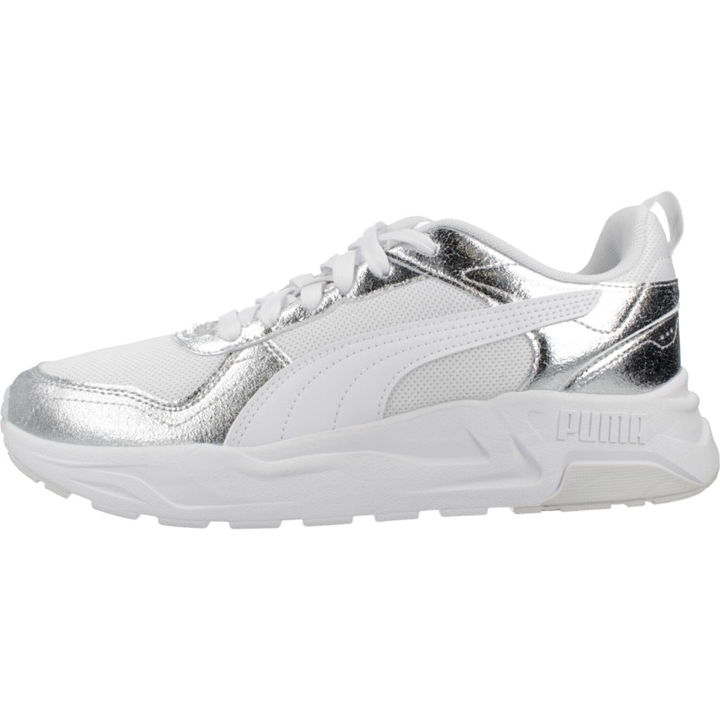 PUMA TRINITY LT METALLIC en color BLANCO (2)