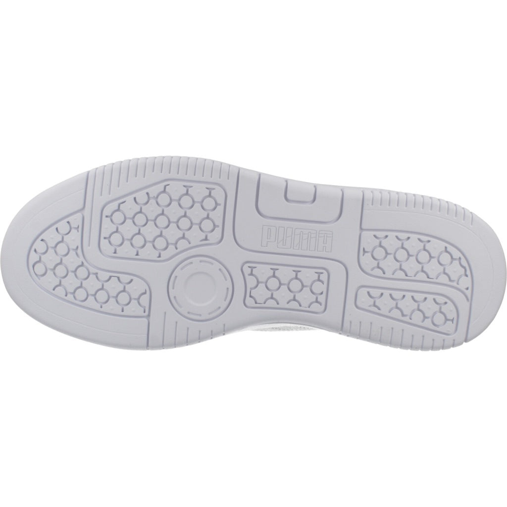 PUMA REBOUND FEMME LOW METALLIC en color BLANCO (6)