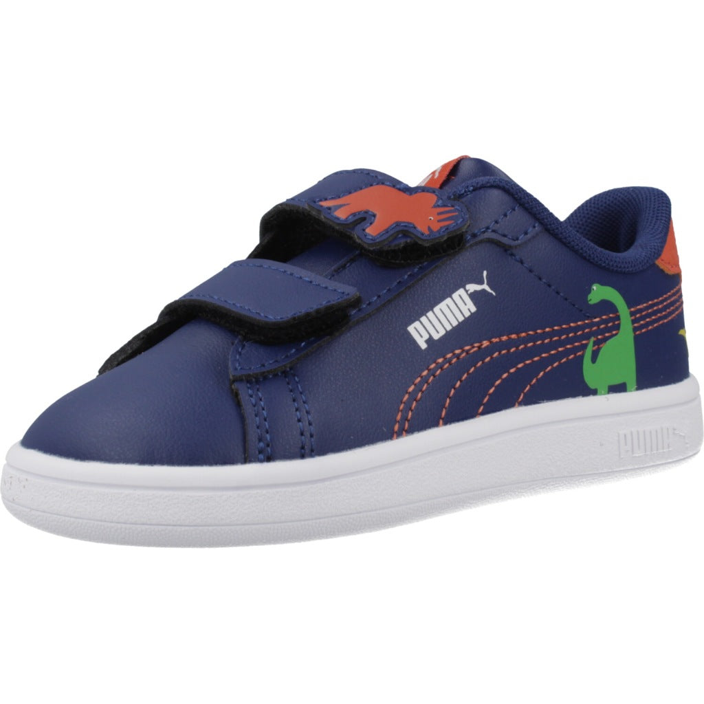 PUMA SMASH . DINO V en color AZUL (1)