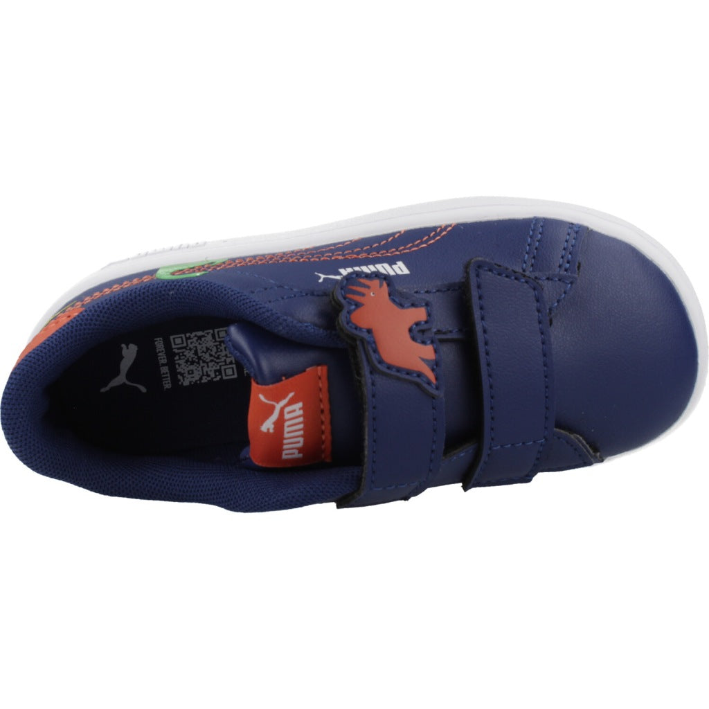 PUMA SMASH . DINO V en color AZUL (7)