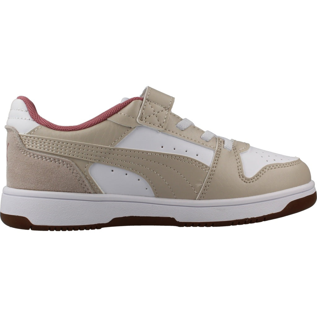 PUMA REBOUND SLAM LO WINT, en color BEIS (4)