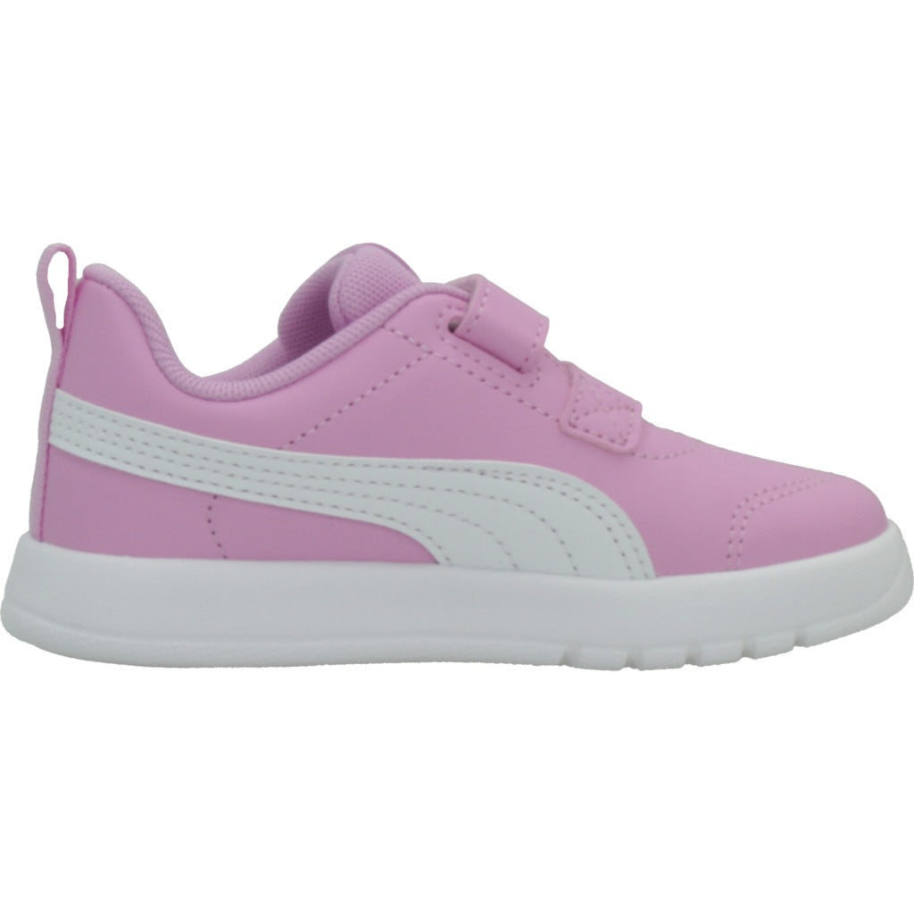 PUMA COURTFLEX V V INF en color ROSA (4)