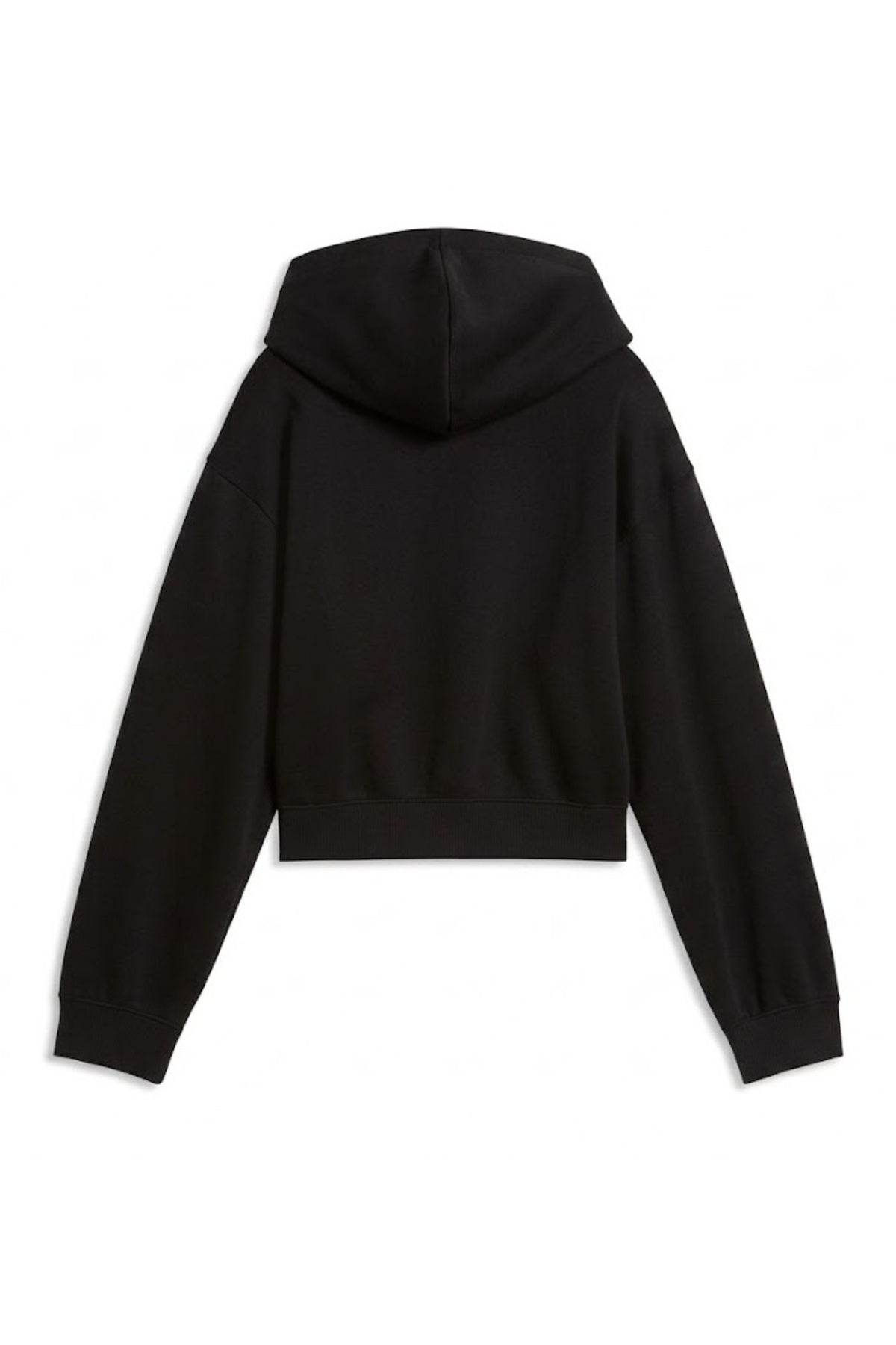 PUMA LOGO SHORT LENGTH HOODIE TR G en color NEGRO (2)