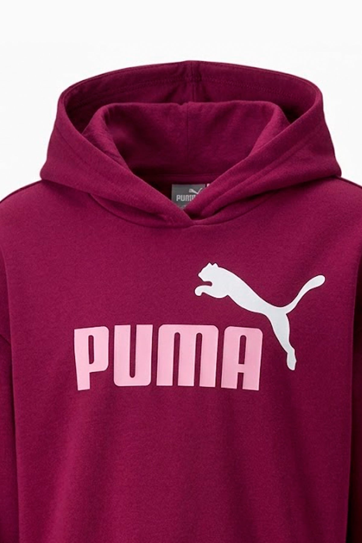 PUMA LOGO SHORT LENGTH HOODIE FL G en color (3)