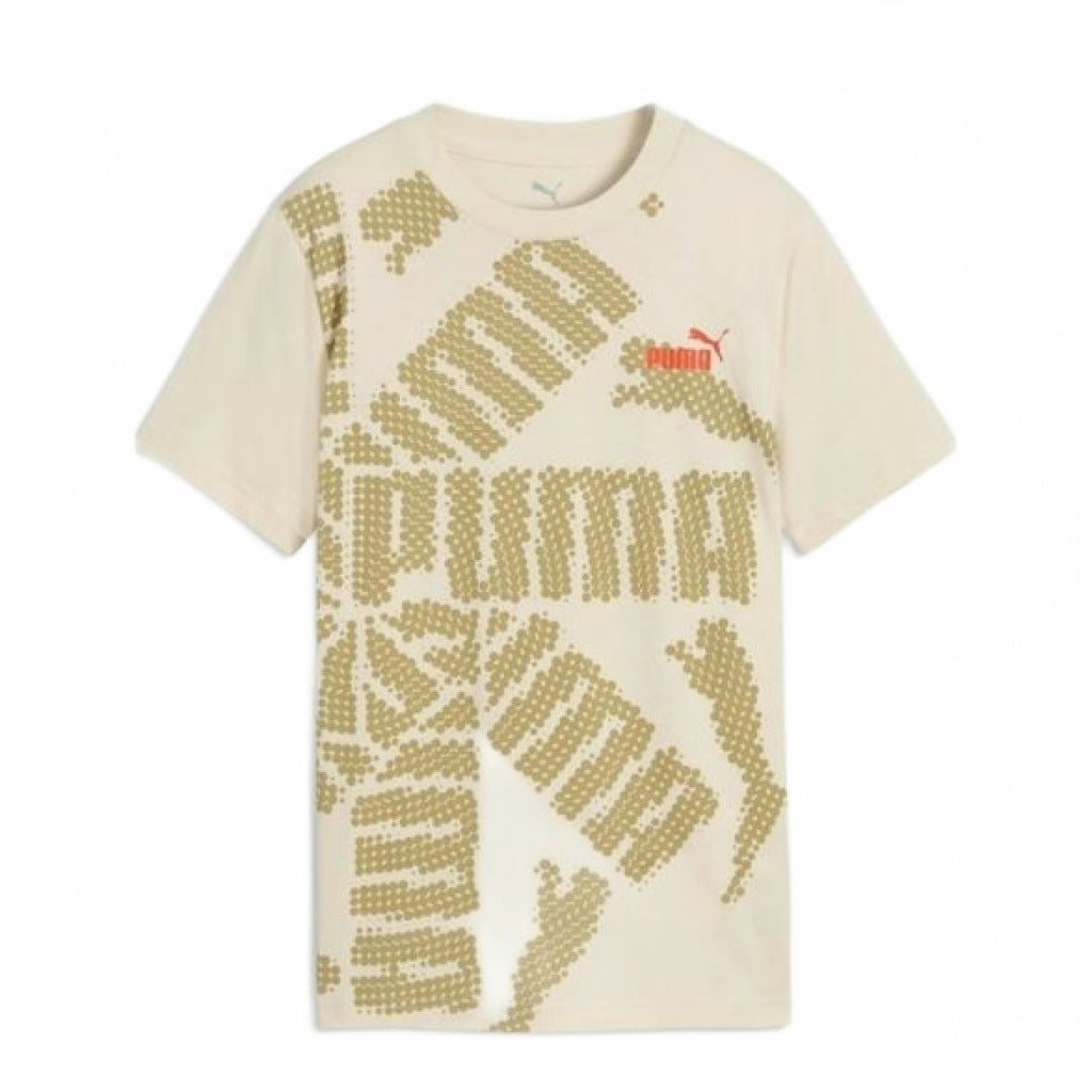PUMA BRAND TEE B en color BEIS (4)