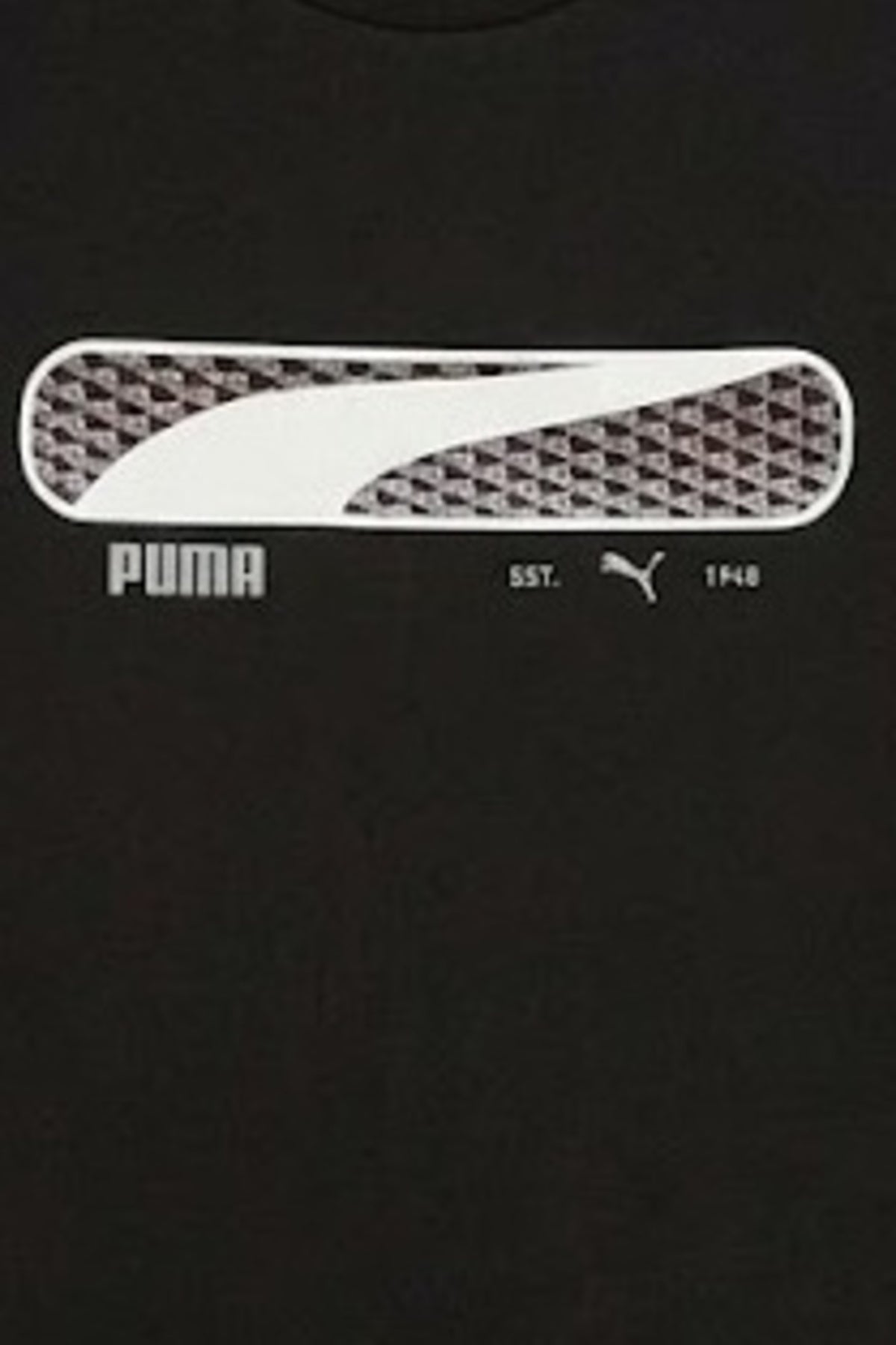 PUMA LOGO PLAY TEE en color NEGRO (3)