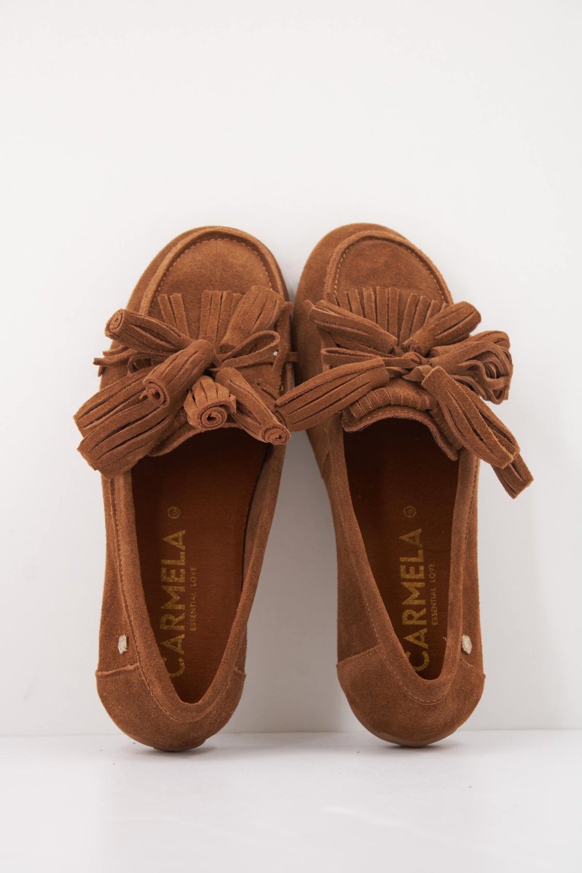 CARMELA C ZAPATO SRA en color MARRON CLARO (3)