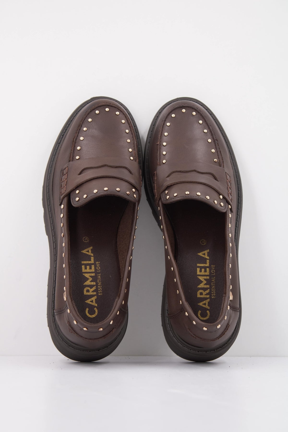 CARMELA C ZAPATO SRA en color MARRON (3)