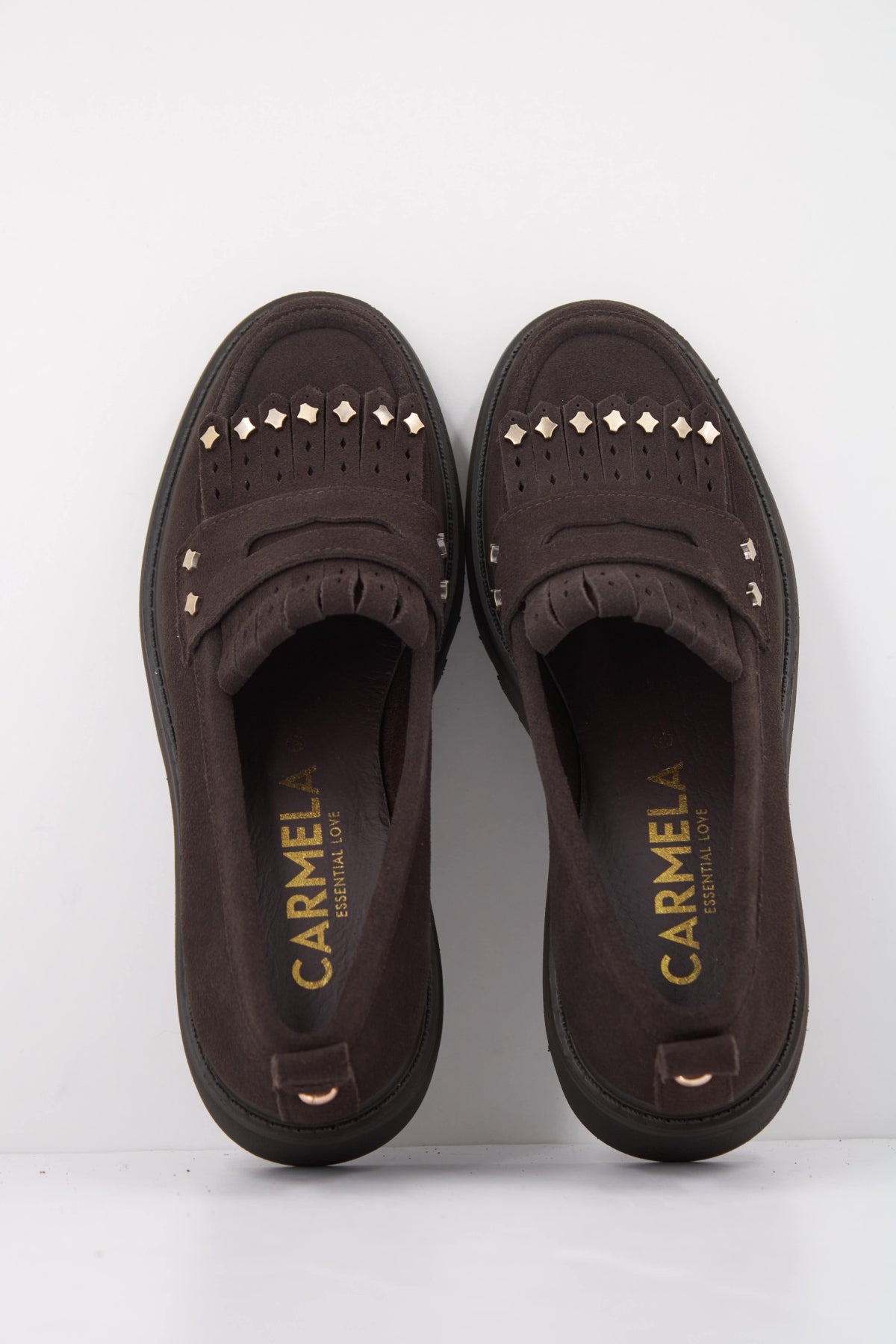 CARMELA C ZAPATO SRA en color MARRON (3)