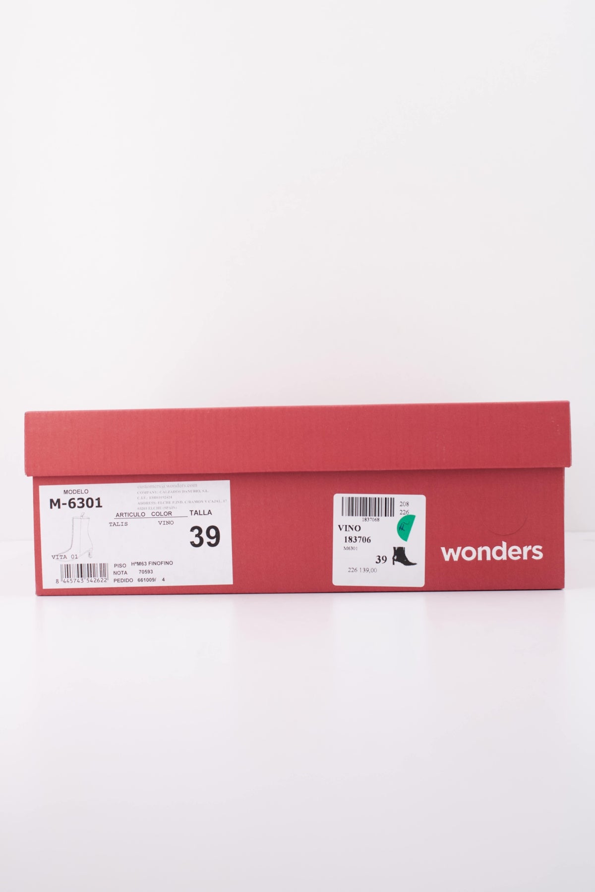 WONDERS M TALIS en color BURDEOS (6)
