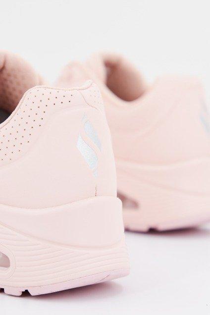 SKECHERS UNO-FROSTY KICKS en color ROSA (4)