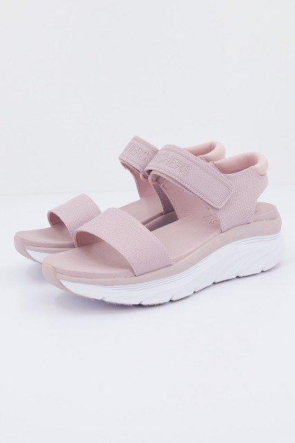 SKECHERS D'LUX WALKER NEW BLOCK en color ROSA (1)