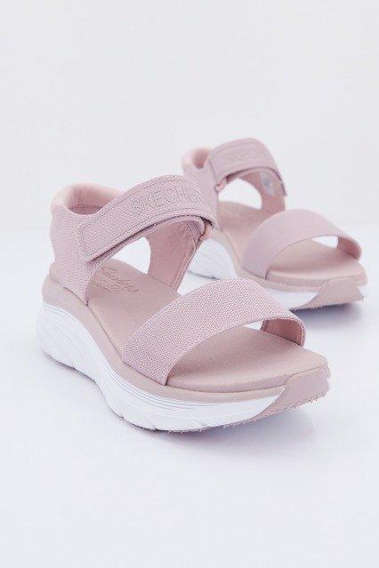 SKECHERS D'LUX WALKER NEW BLOCK en color ROSA (2)
