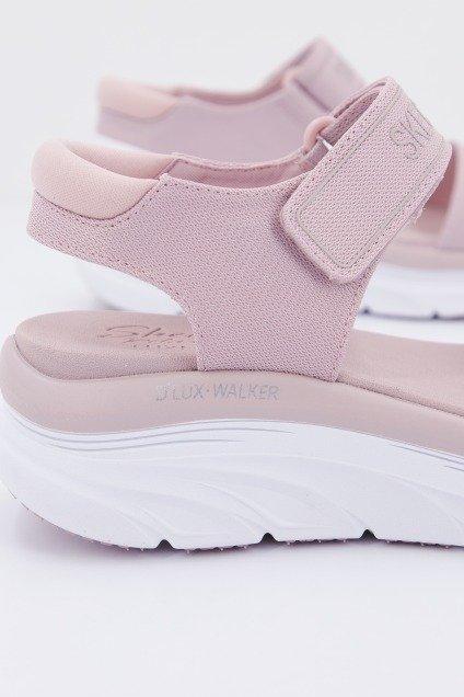 SKECHERS D'LUX WALKER NEW BLOCK en color ROSA (4)