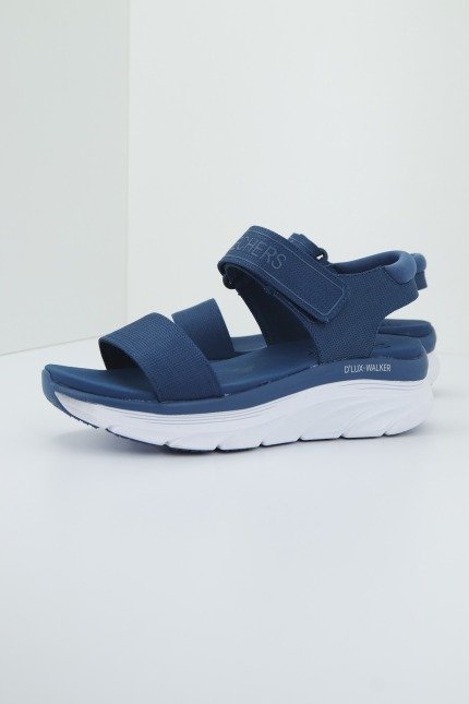 SKECHERS D'LUX WALKER NEW BLOCK en color AZUL (2)