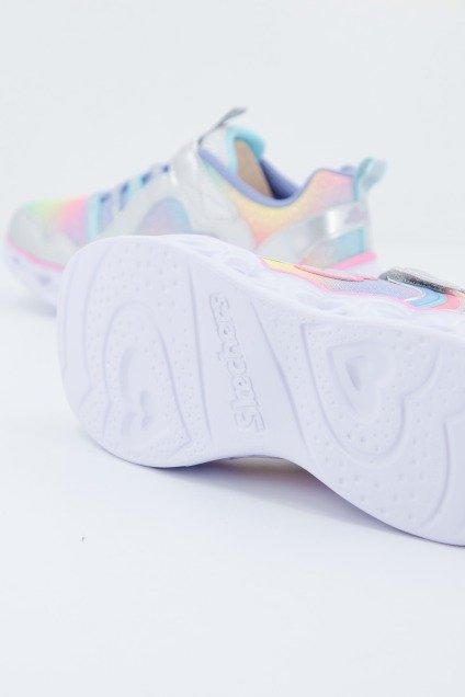 SKECHERS HEART LIGHTS - RAINBOW LUX en color MULTICOLOR (4)