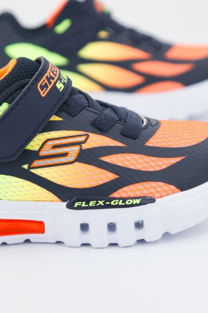 SKECHERS FLEX GLOW DEZLOM en color AZUL (4)