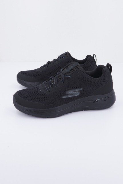 SKECHERS GO WALK ARCH FIT-IDYLLIC en color NEGRO (1)