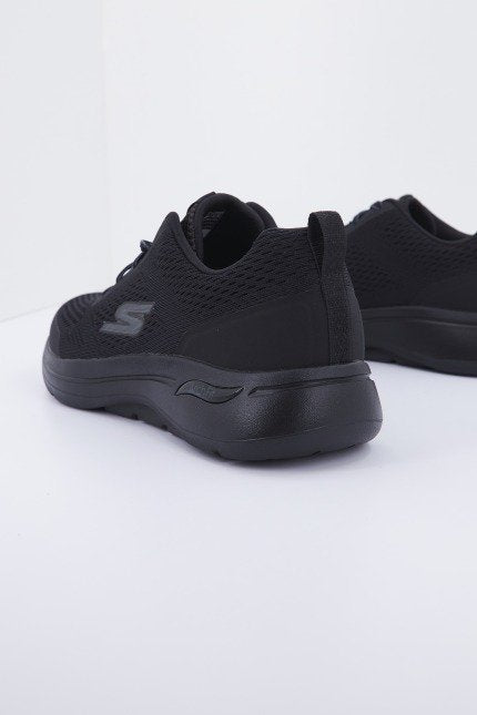 SKECHERS GO WALK ARCH FIT-IDYLLIC en color NEGRO (3)