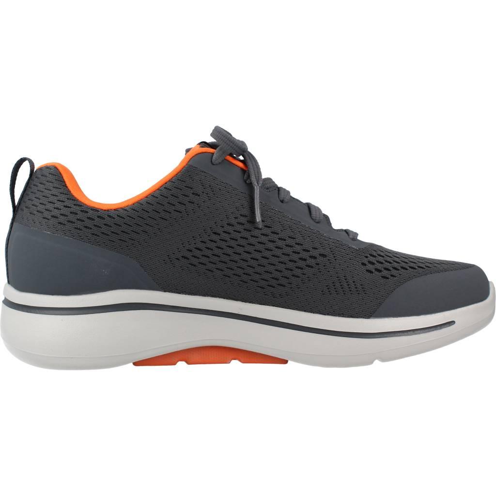 SKECHERS GO WALK ARCH FIT-IDYLLIC en color GRIS (4)