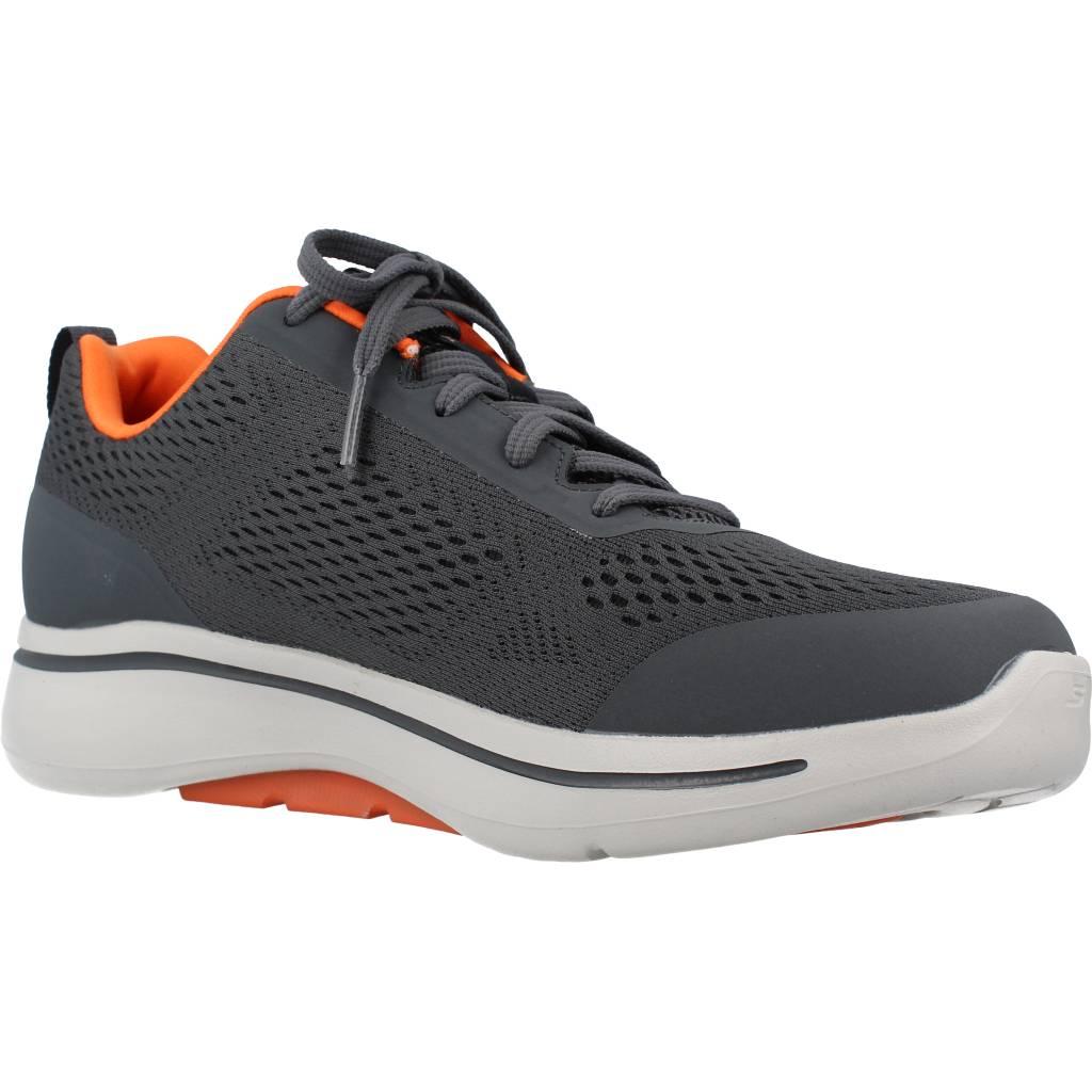 SKECHERS GO WALK ARCH FIT-IDYLLIC en color GRIS (5)