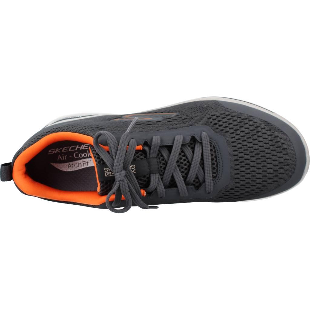 SKECHERS GO WALK ARCH FIT-IDYLLIC en color GRIS (7)