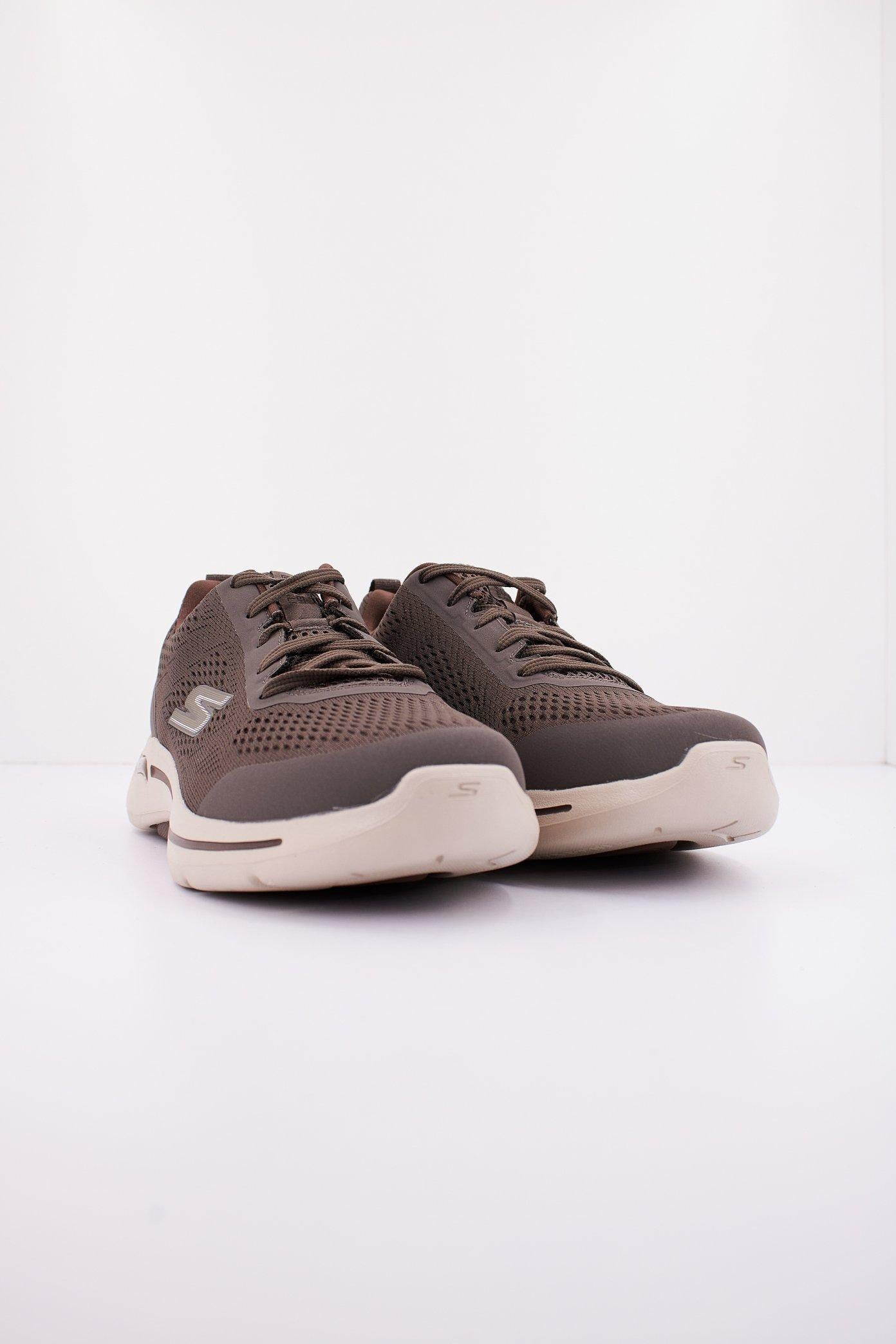 SKECHERS GO WALK ARCH FIT-IDYLLIC en color MARRON (2)