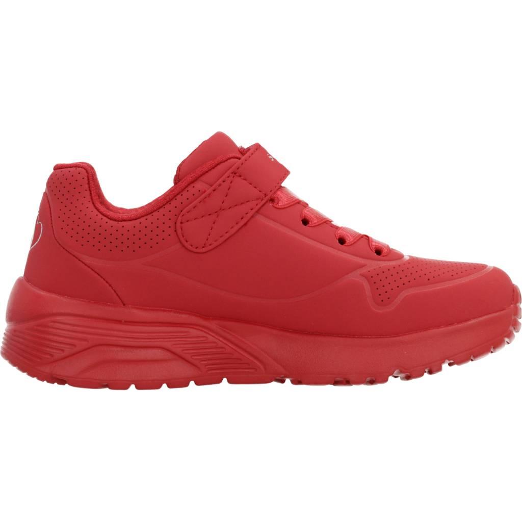 SKECHERS UNO LITE en color ROJO (4)