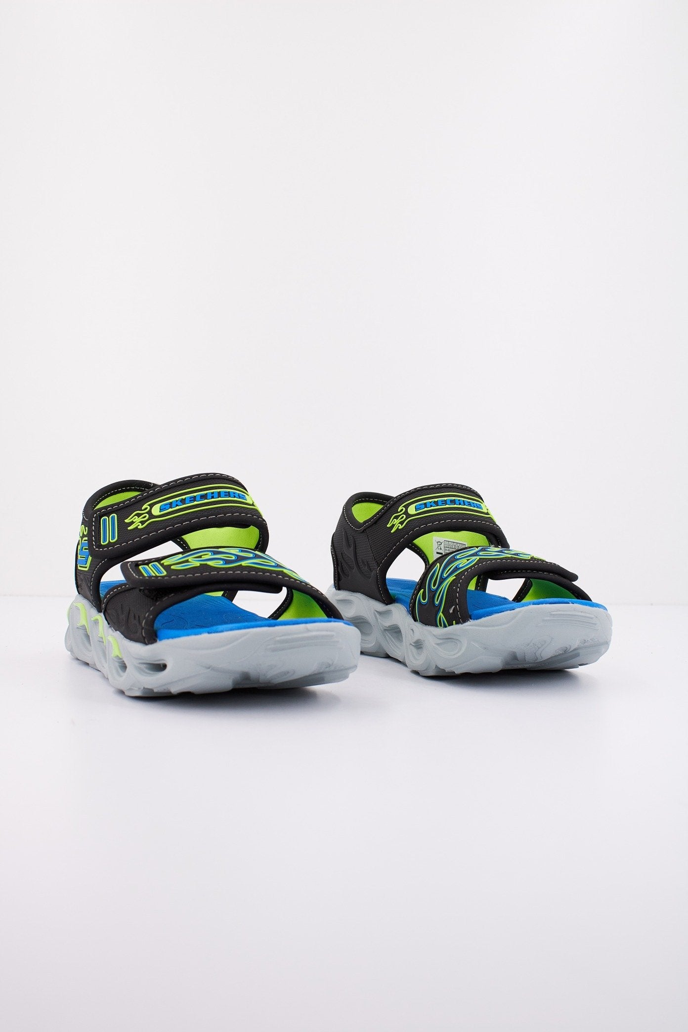 SKECHERS S LIGHTS: THERMO SPLASH en color NEGRO (2)