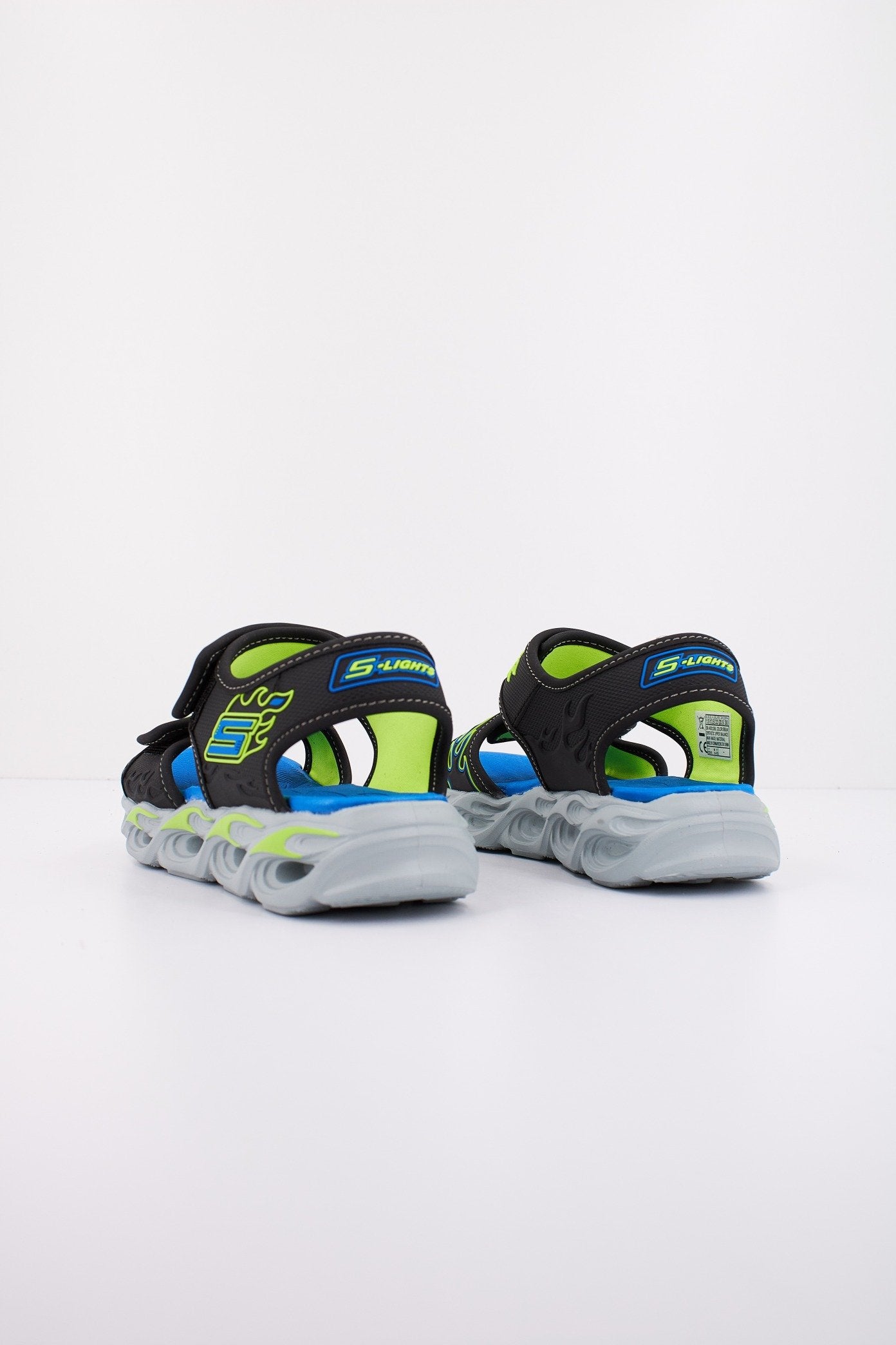 SKECHERS S LIGHTS: THERMO SPLASH en color NEGRO (3)