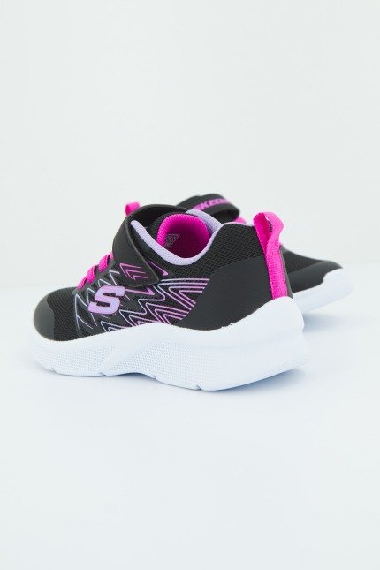 SKECHERS MICROSPEC - BOLD DELIGHT en color NEGRO (3)