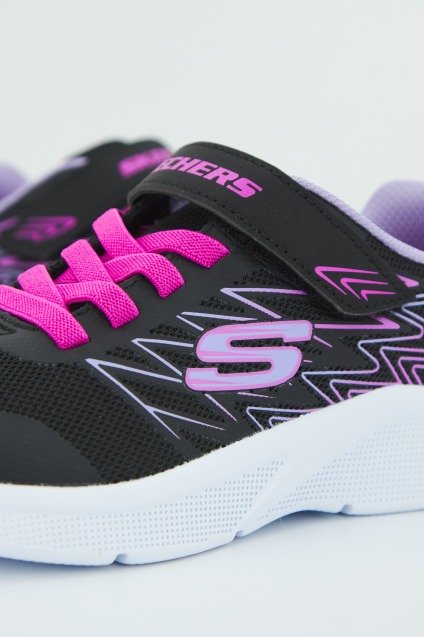 SKECHERS MICROSPEC - BOLD DELIGHT en color NEGRO (4)