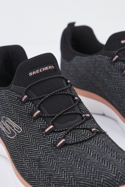 SKECHERS SUMMITS DAZZLING ME en color NEGRO (4)
