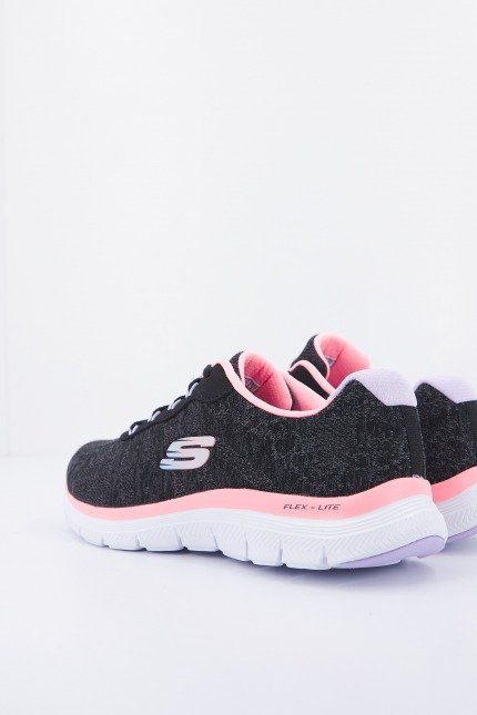 SKECHERS FLEX APPEAL . FRESH MOVE en color NEGRO (3)
