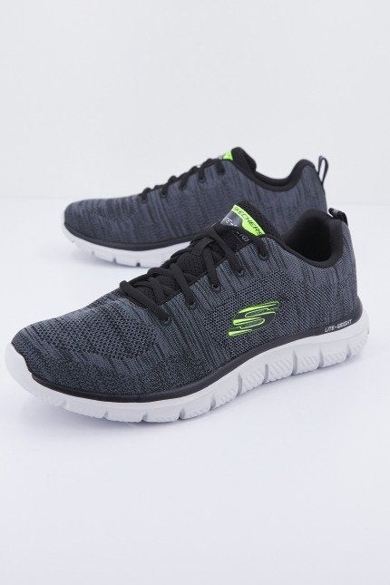 SKECHERS TRACK FRONT RUNNER en color GRIS (1)