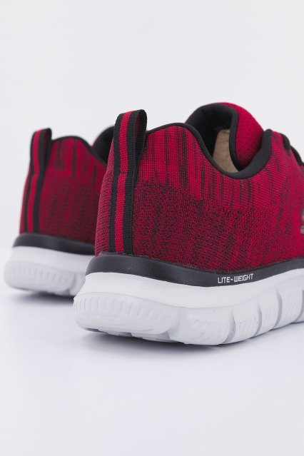SKECHERS TRACK FRONT RUNNER en color ROJO (3)