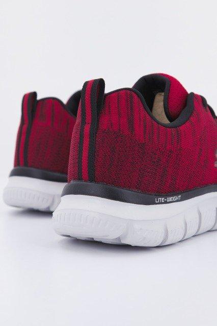 SKECHERS TRACK FRONT RUNNER en color ROJO (3)